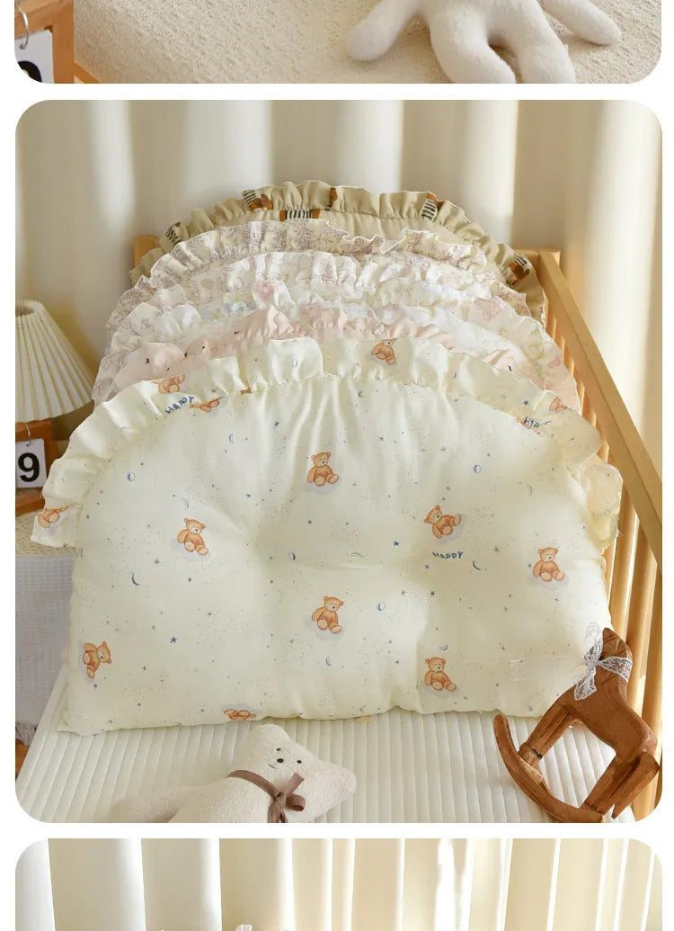 Ins Style Newborn Baby Bumper Pad Soft Cotton Crib Bedding Sets Guard for Infant Kids Breathable Safety Crib Accessories