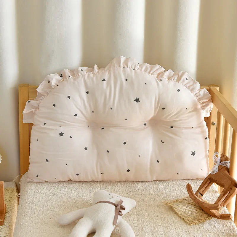 Ins Style Newborn Baby Bumper Pad Soft Cotton Crib Bedding Sets Guard for Infant Kids Breathable Safety Crib Accessories