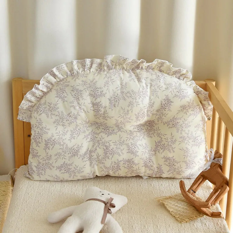 Ins Style Newborn Baby Bumper Pad Soft Cotton Crib Bedding Sets Guard for Infant Kids Breathable Safety Crib Accessories