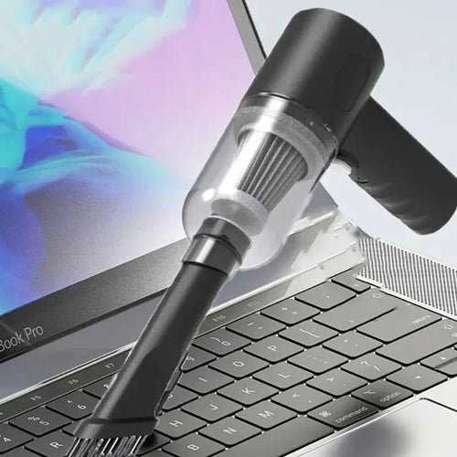 9000Pa Wireless Car Vacuum Cleaner – Portable Mini Wet & Dry Hoover