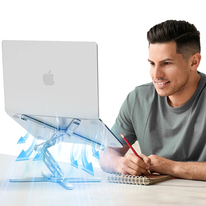 Silicon X90 Laptop Stand – 360° Adjustable Aluminium Stand for Laptop & Tablet
