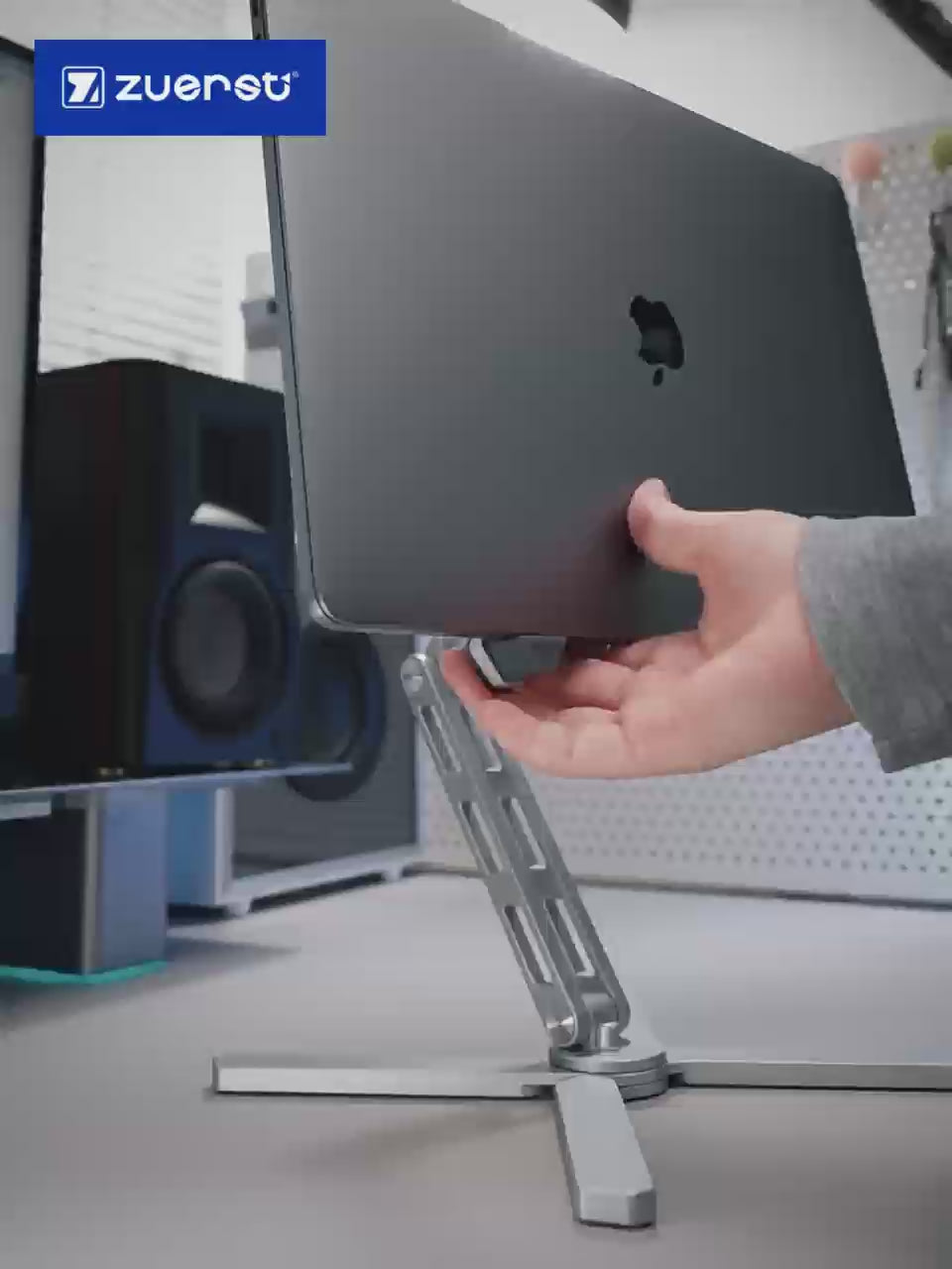 Silicon X90 Laptop Stand – 360° Adjustable Aluminium Stand for Laptop & Tablet